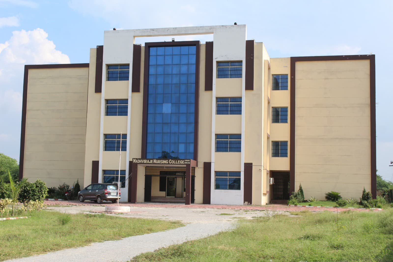 M.R. Nursing College Building Front
